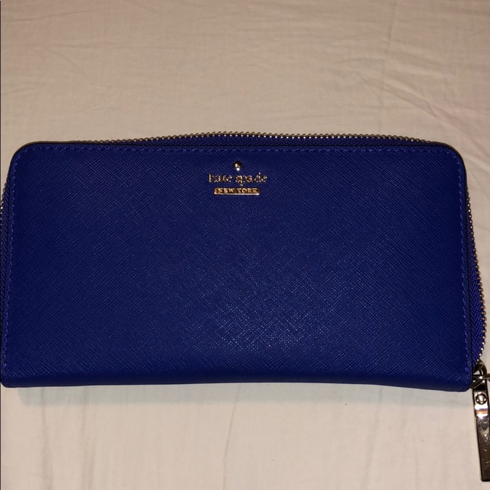 Blue Kate Spade Wallet
